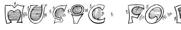 Music For Your Ears font preview